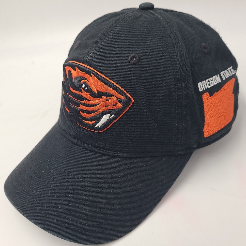 Oregon State Beavers Hat Strapback Champion Black NCAA University Adjustable Men